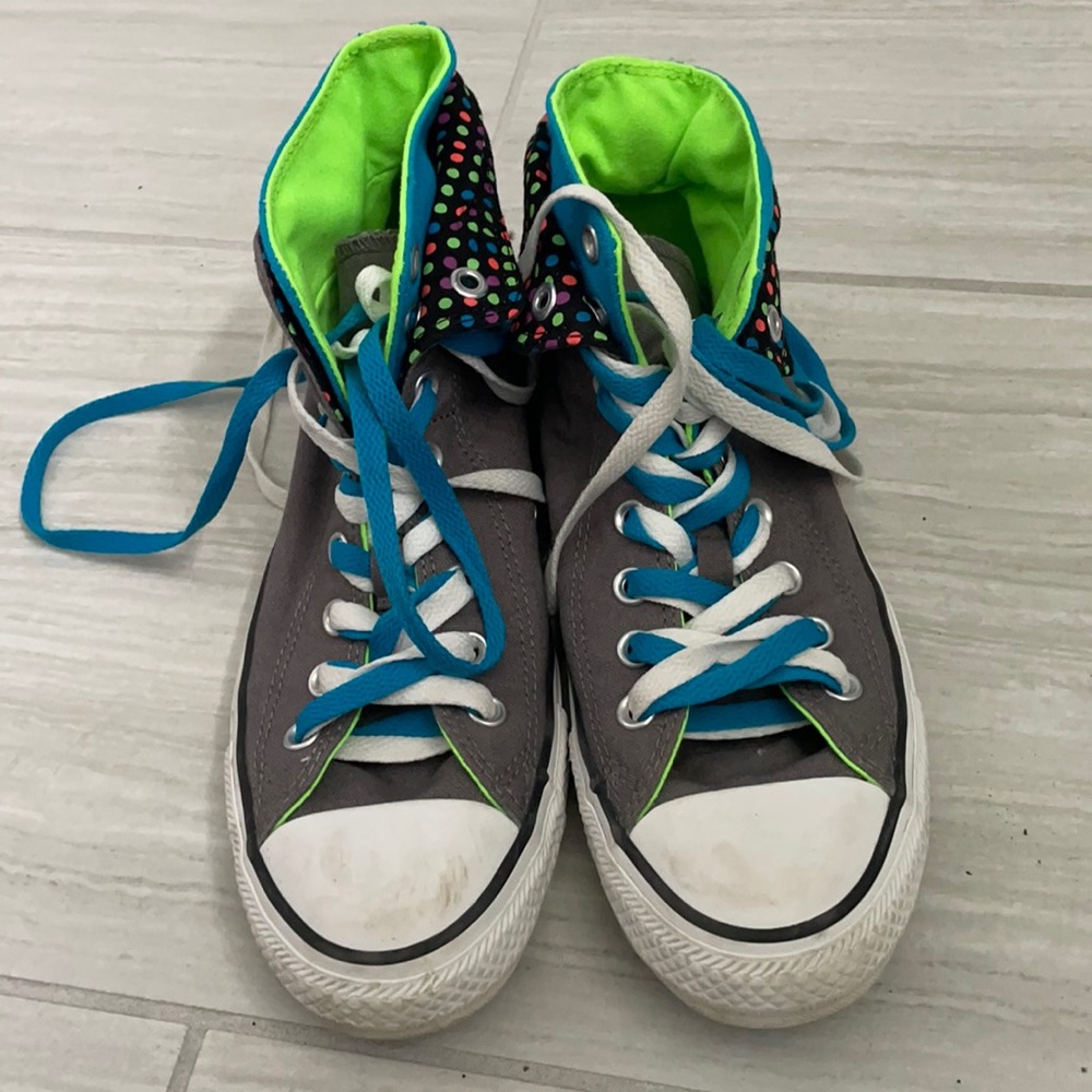 Converse Custom Made All Star High Tops size 9
